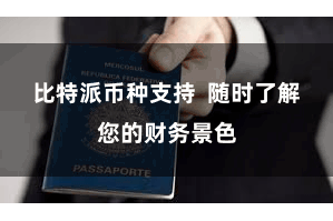 比特派币种支持  随时了解您的财务景色