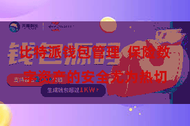 比特派钱包管理  保险数字资产的安全尤为热切